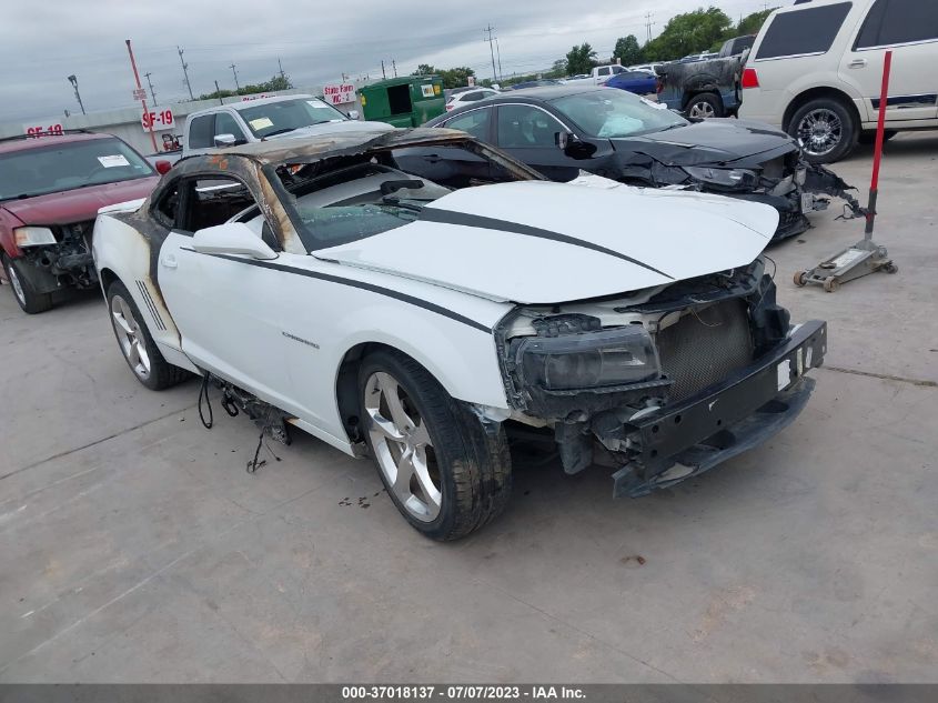 2014 CHEVROLET CAMARO LT - 2G1FC1E38E9260307