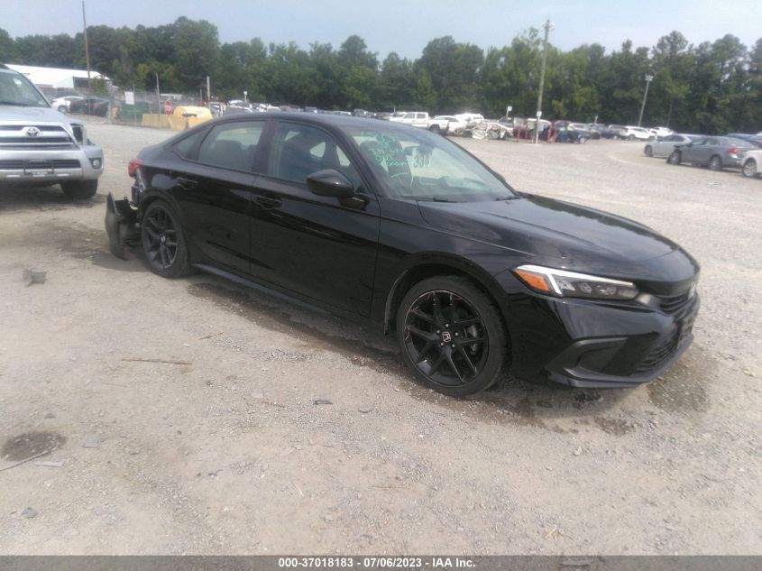 2022 HONDA CIVIC SEDAN SPORT - 2HGFE2F51NH501168