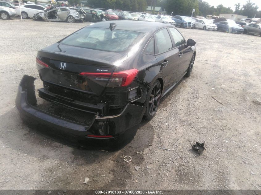 2022 HONDA CIVIC SEDAN SPORT - 2HGFE2F51NH501168