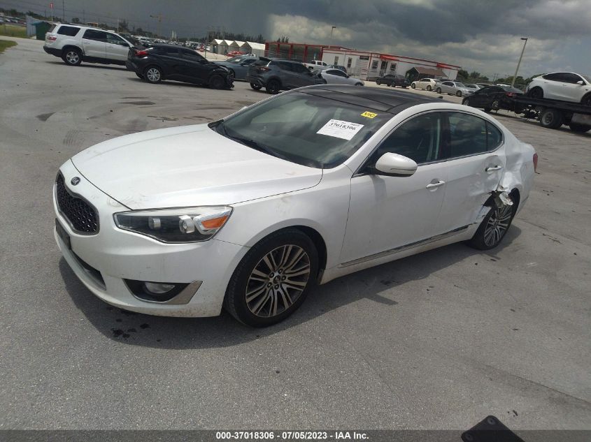 2016 KIA CADENZA PREMIUM KNALN4D72G5198989
