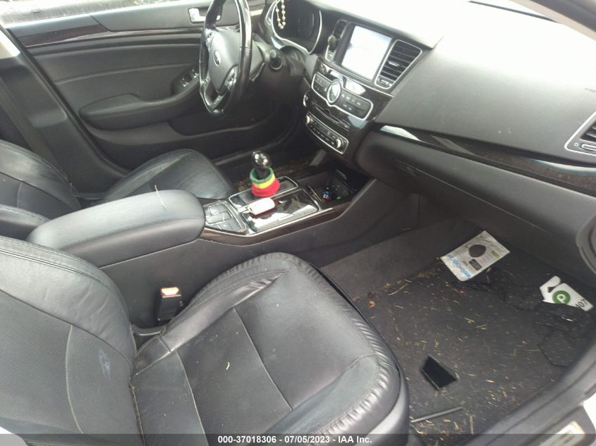 2016 KIA CADENZA PREMIUM KNALN4D72G5198989