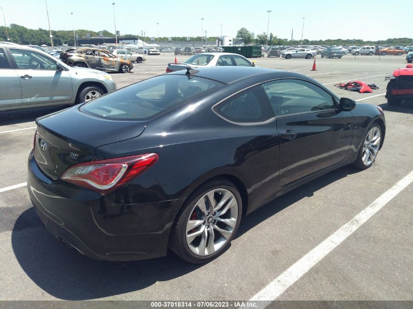 2014 HYUNDAI GENESIS COUPE 2.0T KMHHT6KD3EU114471
