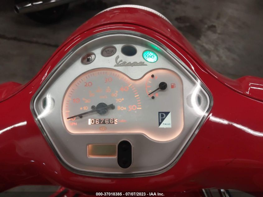 2006 VESPA LX 50 ZAPC386B765003421