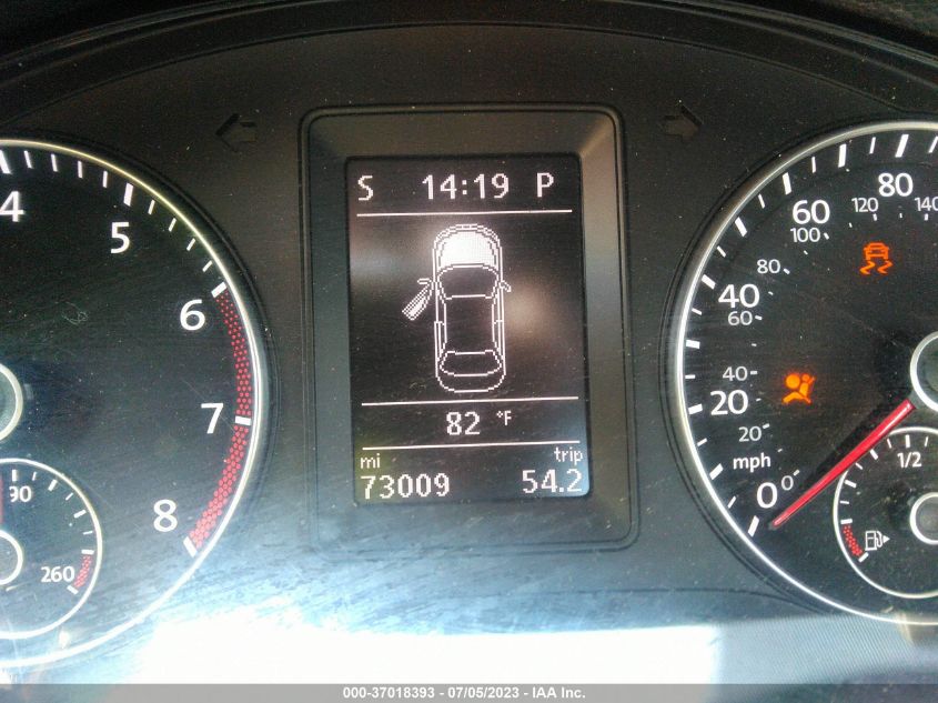 2014 VOLKSWAGEN EOS KOMFORT - WVWBW8AH1EV007026