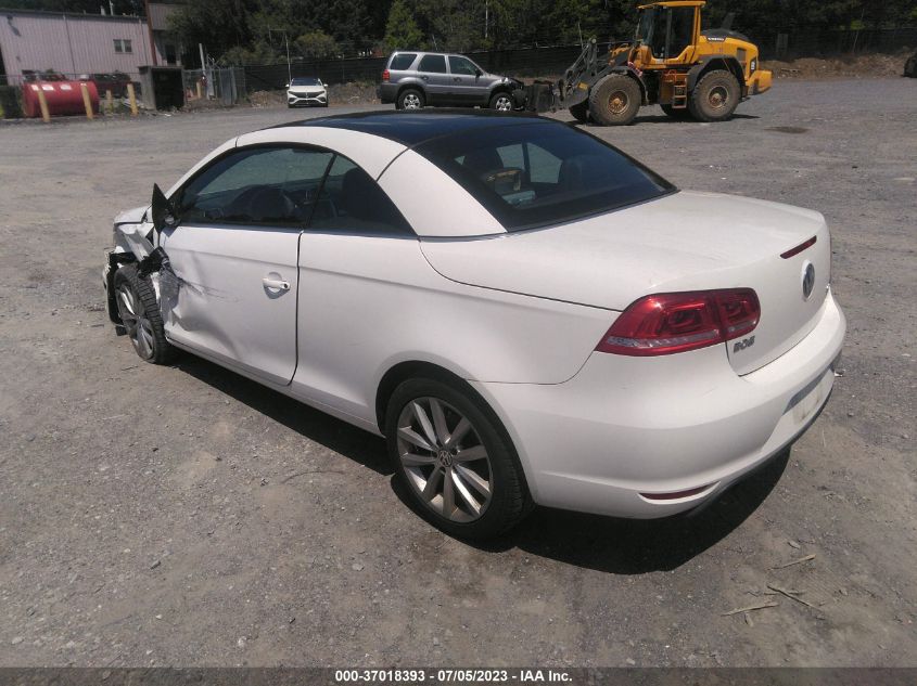 2014 VOLKSWAGEN EOS KOMFORT - WVWBW8AH1EV007026