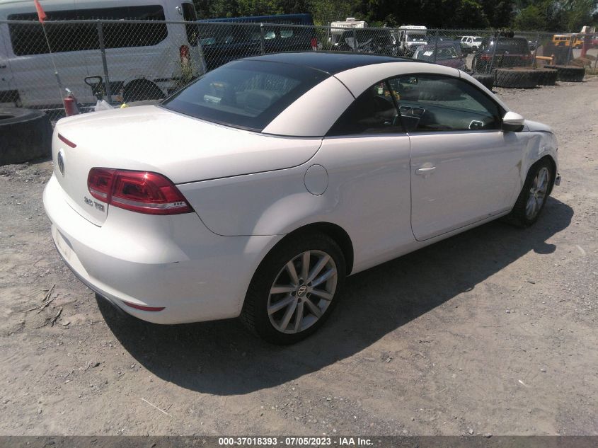 2014 VOLKSWAGEN EOS KOMFORT - WVWBW8AH1EV007026