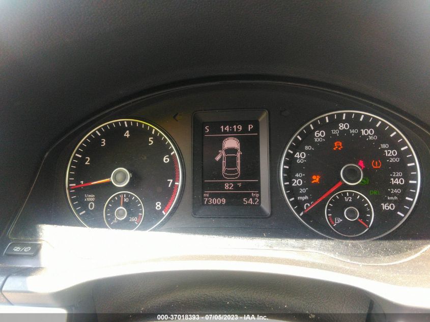 2014 VOLKSWAGEN EOS KOMFORT - WVWBW8AH1EV007026