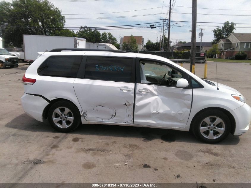 2013 TOYOTA SIENNA LE - 5TDKK3DC5DS376382