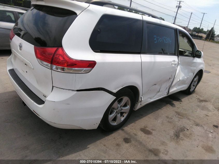 2013 TOYOTA SIENNA LE - 5TDKK3DC5DS376382