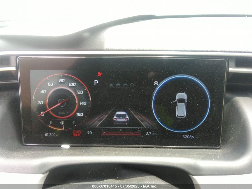 2022 HYUNDAI TUCSON LIMITED - 5NMJE3AE2NH013437
