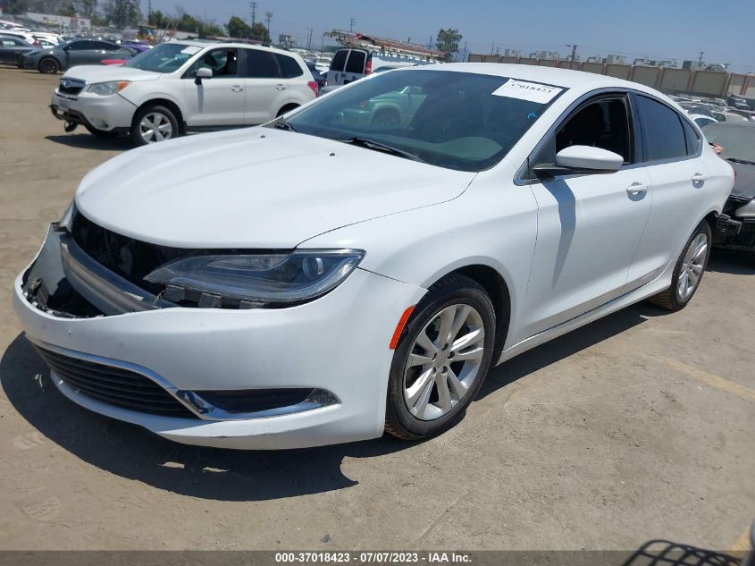 2016 CHRYSLER 200 LIMITED - 1C3CCCAB3GN153267