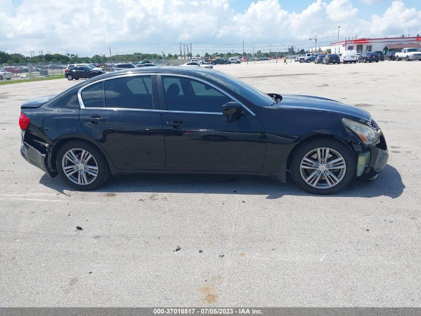 2013 INFINITI G37 SEDAN JOURNEY JN1CV6AP9DM304720