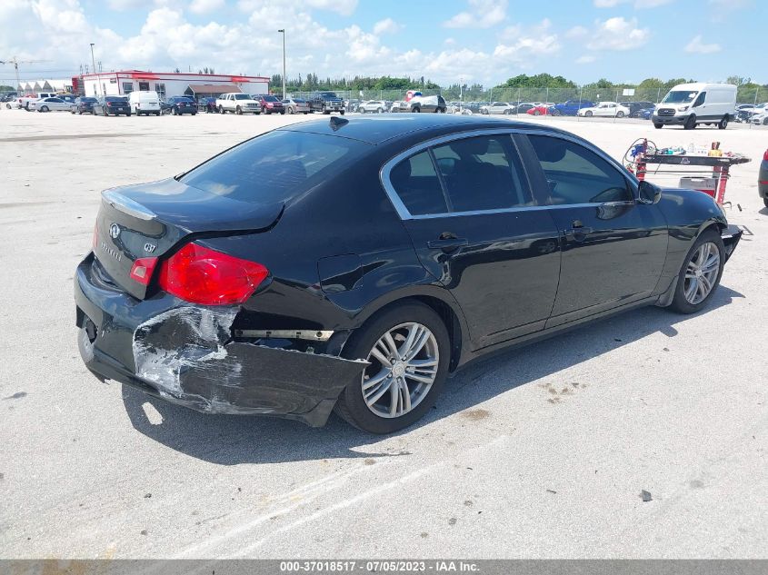 2013 INFINITI G37 SEDAN JOURNEY JN1CV6AP9DM304720