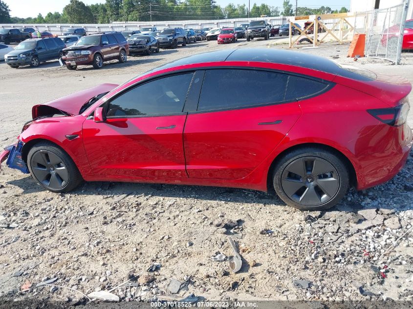 2021 TESLA MODEL 3 STANDARD RANGE PLUS - 5YJ3E1EA4MF099760