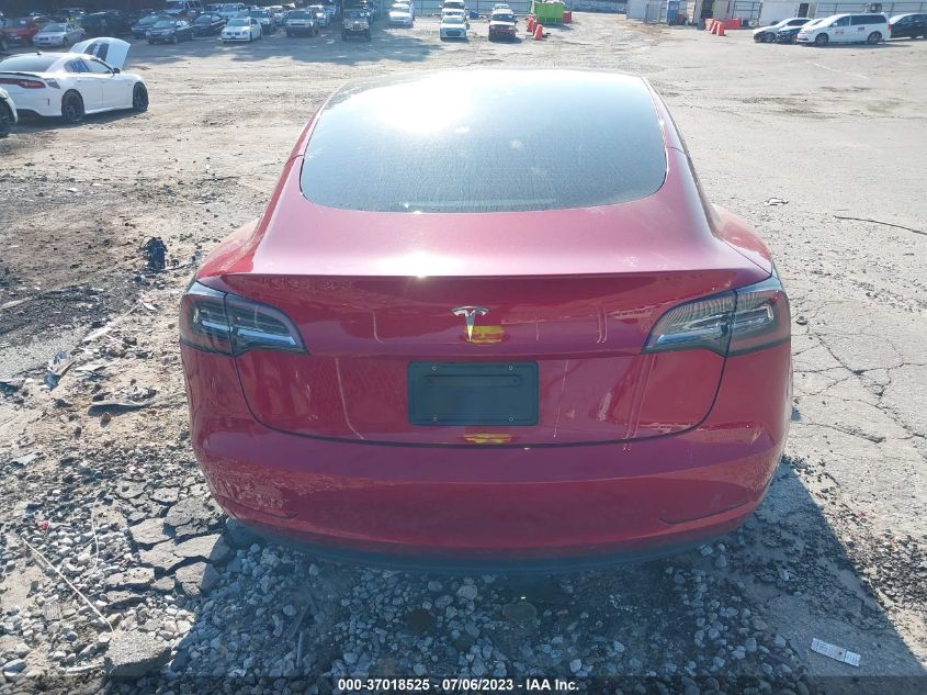 2021 TESLA MODEL 3 STANDARD RANGE PLUS - 5YJ3E1EA4MF099760