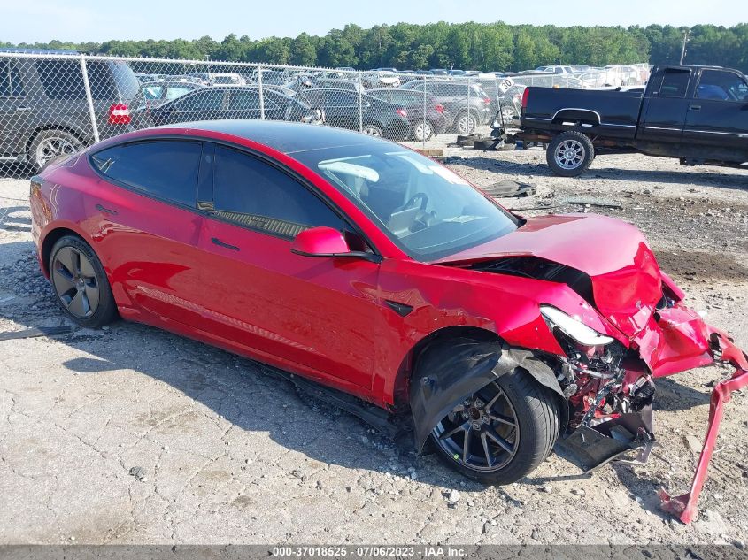 2021 TESLA MODEL 3 STANDARD RANGE PLUS - 5YJ3E1EA4MF099760