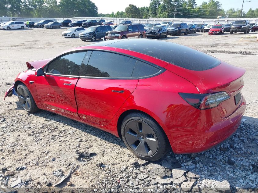 2021 TESLA MODEL 3 STANDARD RANGE PLUS - 5YJ3E1EA4MF099760