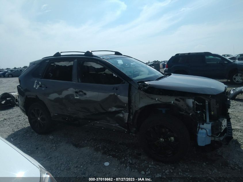 2022 TOYOTA RAV4 HYBRID XSE - 2T3E6RFV9NW035263