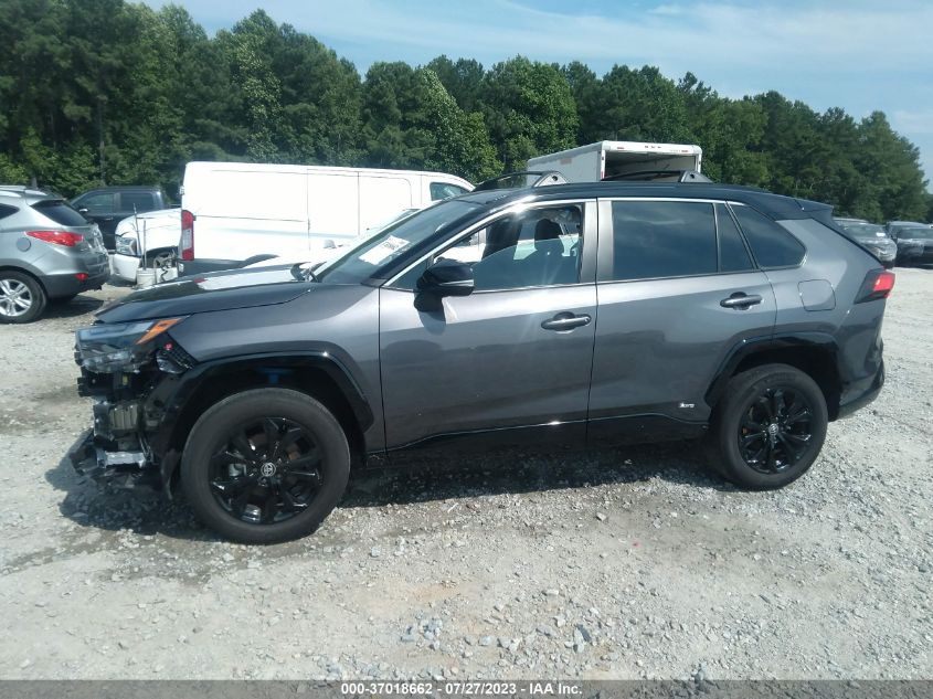 2022 TOYOTA RAV4 HYBRID XSE - 2T3E6RFV9NW035263