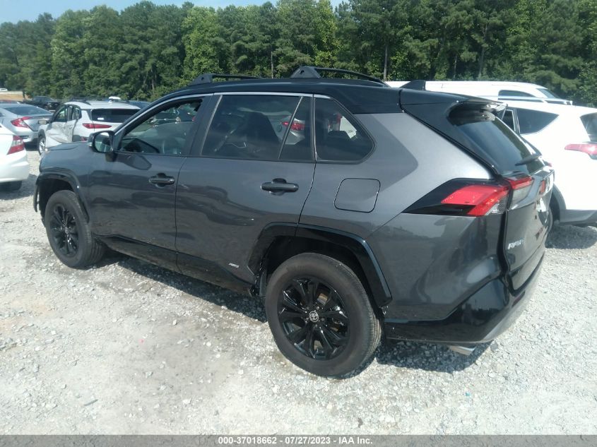 2022 TOYOTA RAV4 HYBRID XSE - 2T3E6RFV9NW035263