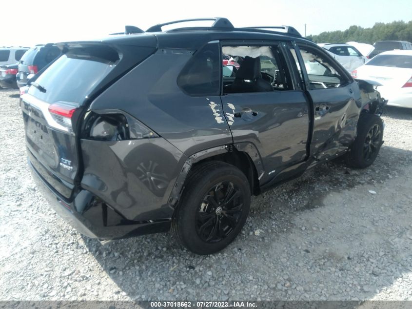 2022 TOYOTA RAV4 HYBRID XSE - 2T3E6RFV9NW035263