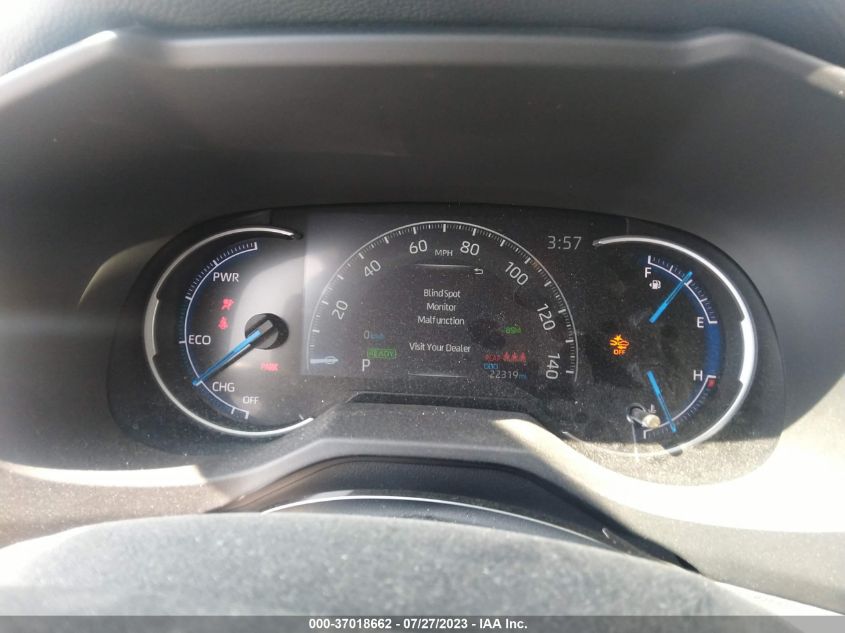 2022 TOYOTA RAV4 HYBRID XSE - 2T3E6RFV9NW035263