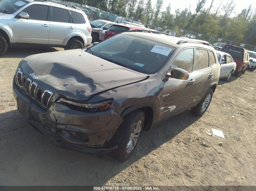 VIN 1C4PJMMX1ND519522 2022 JEEP CHEROKEE LATITUDE LUX