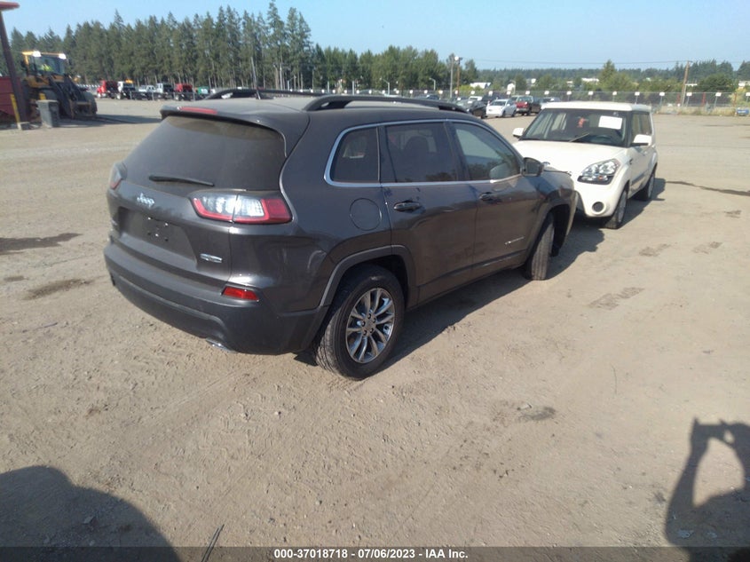 VIN 1C4PJMMX1ND519522 2022 JEEP CHEROKEE LATITUDE LUX