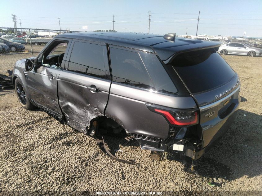2019 LAND ROVER RANGE ROVER SPORT HSE - SALWR2RV3KA840502