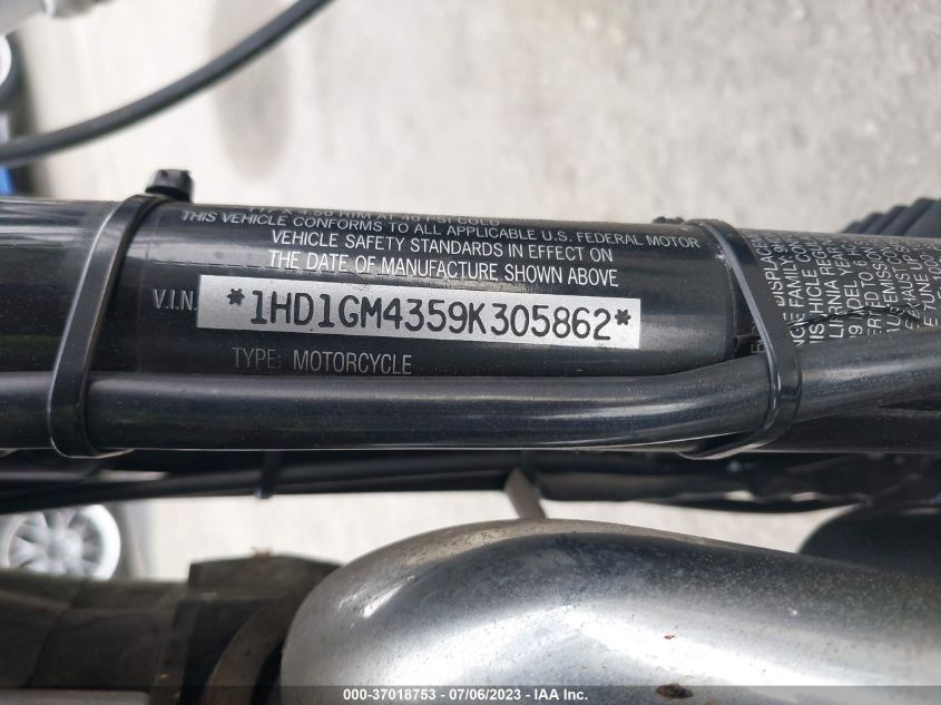 2009 HARLEY-DAVIDSON FXD 1HD1GM4359K305862