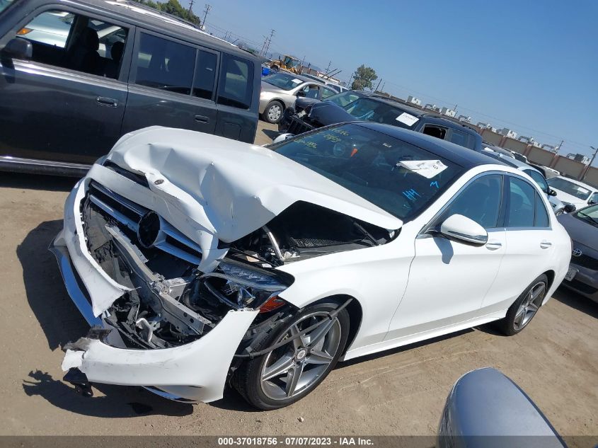 2016 MERCEDES-BENZ C-CLASS C 300 - 55SWF4KBXGU129856
