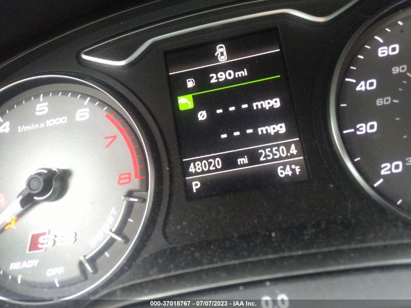 2016 AUDI S3 PREMIUM PLUS - WAUB1GFF3G1017063