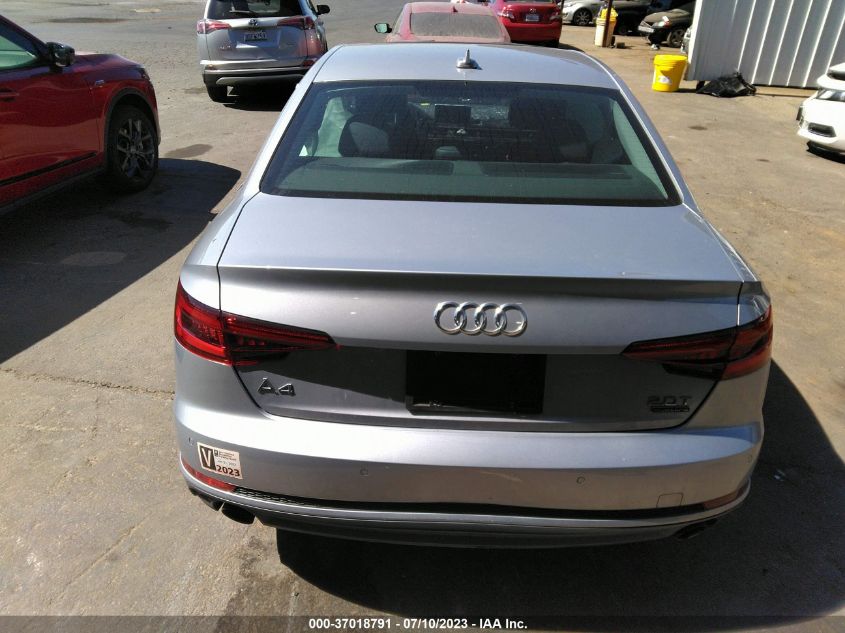 2018 AUDI A4 PREMIUM PLUS - WAUENAF49JA187450