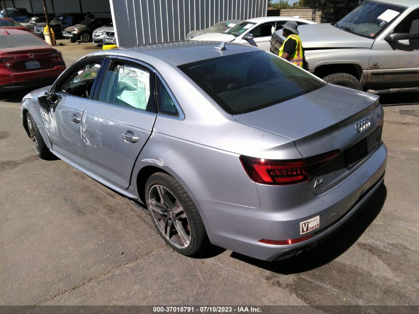 2018 AUDI A4 PREMIUM PLUS - WAUENAF49JA187450