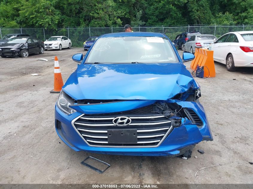 2018 HYUNDAI ELANTRA SEL/VALUE/LIMITED - 5NPD84LFXJH338513