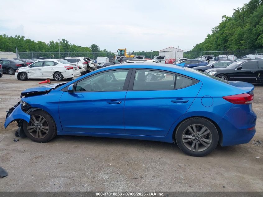 2018 HYUNDAI ELANTRA SEL/VALUE/LIMITED - 5NPD84LFXJH338513