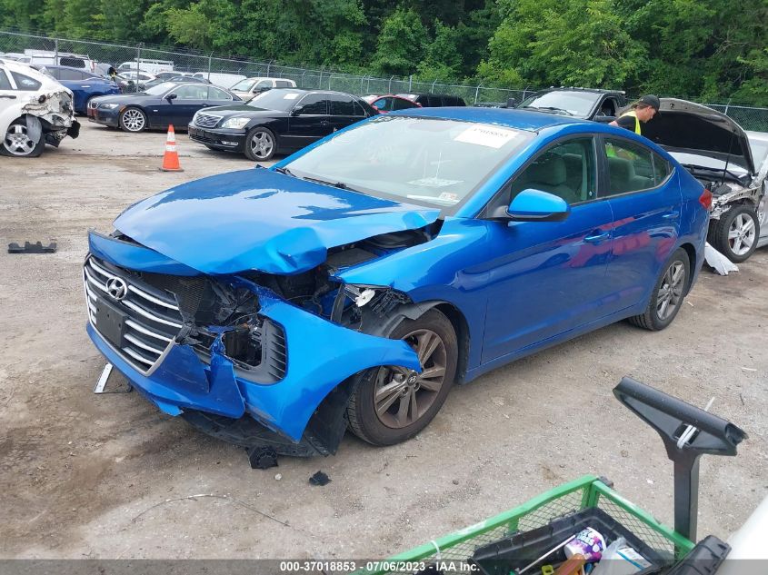 2018 HYUNDAI ELANTRA SEL/VALUE/LIMITED - 5NPD84LFXJH338513