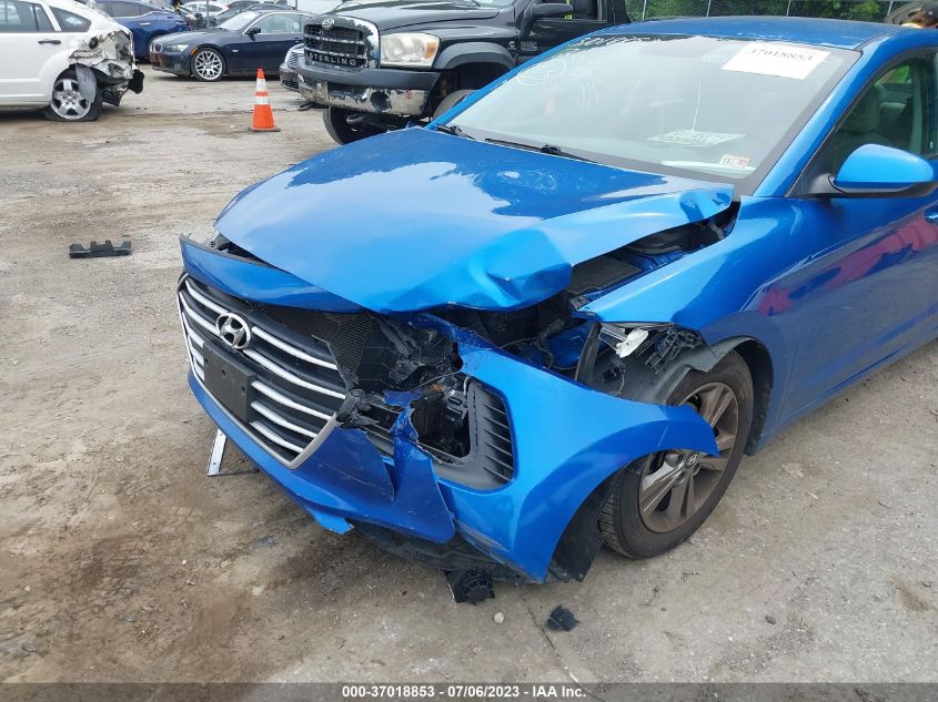 2018 HYUNDAI ELANTRA SEL/VALUE/LIMITED - 5NPD84LFXJH338513