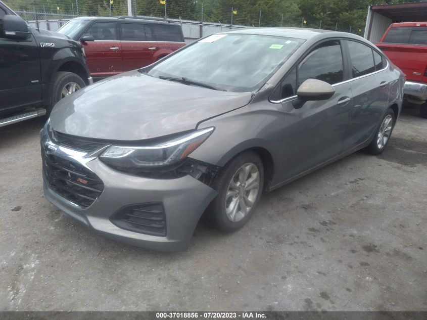 2019 CHEVROLET CRUZE LT - 1G1BE5SM3K7108042