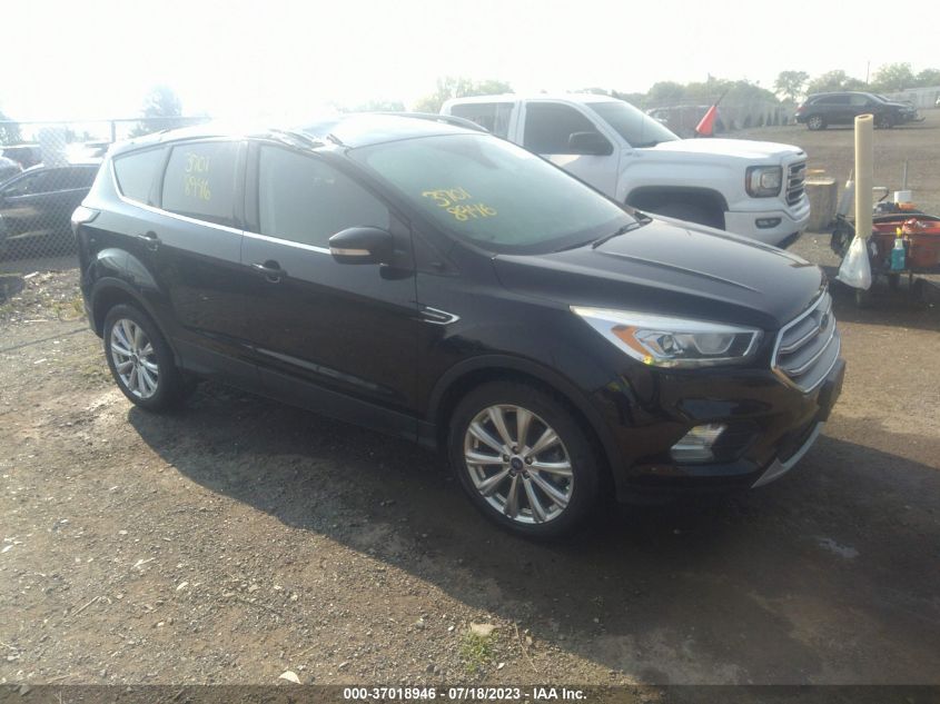 2017 FORD ESCAPE TITANIUM - 1FMCU9J93HUC73890