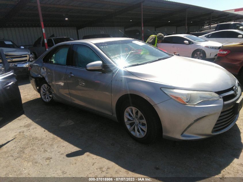 2015 TOYOTA CAMRY HYBRID LE/XLE/SE - 4T1BD1FK2FU168635