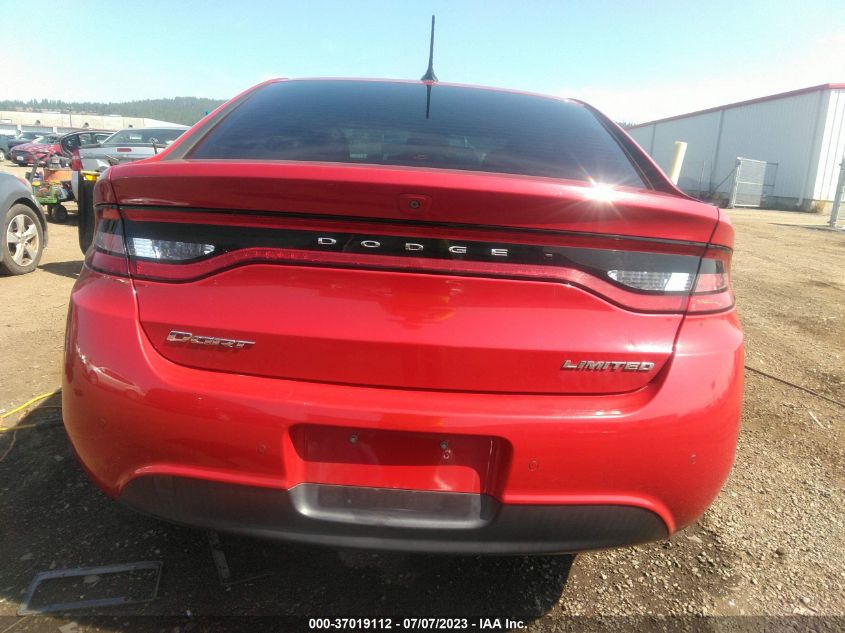 2013 DODGE DART LIMITED - 1C3CDFCA5DD188364