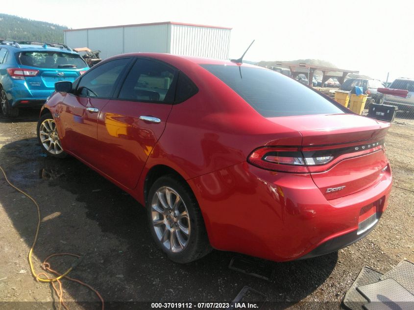 2013 DODGE DART LIMITED - 1C3CDFCA5DD188364