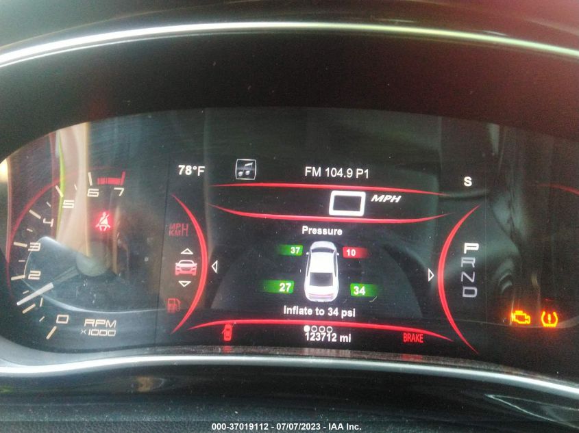 2013 DODGE DART LIMITED - 1C3CDFCA5DD188364