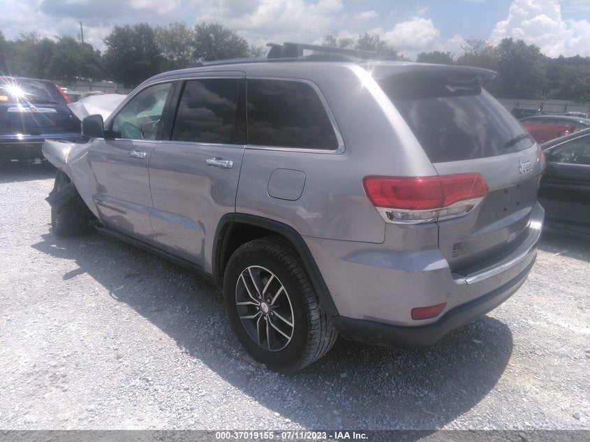 VIN 1C4RJEBG9HC793434 2017 JEEP GRAND CHEROKEE LIMITED