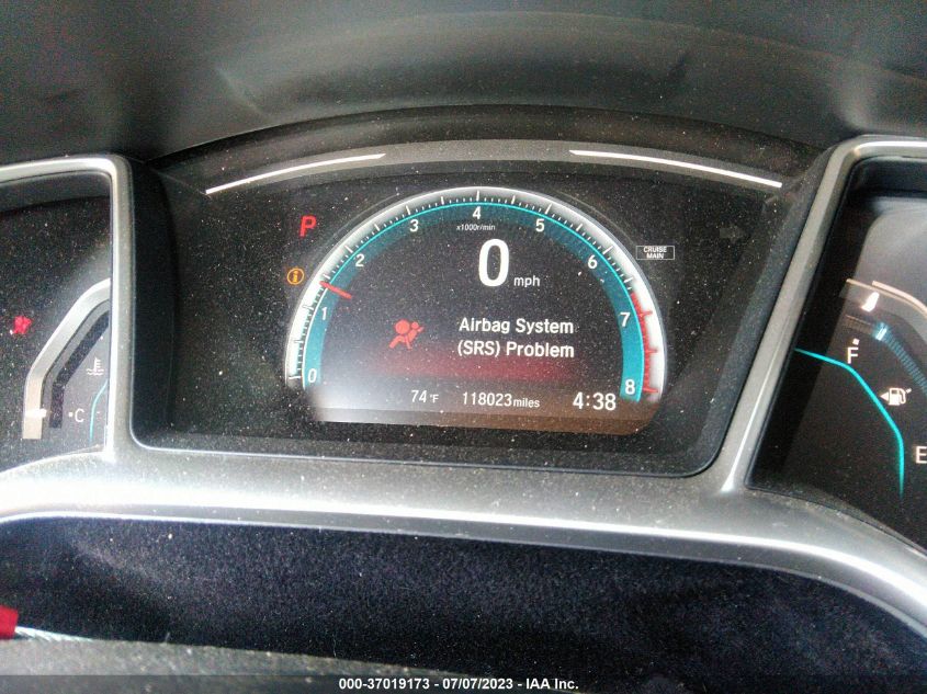 2017 HONDA CIVIC SEDAN EX - 2HGFC2F71HH518208
