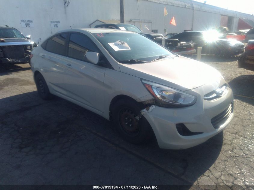 2016 HYUNDAI ACCENT SE - KMHCT4AE5GU039042