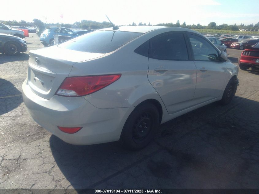 2016 HYUNDAI ACCENT SE - KMHCT4AE5GU039042