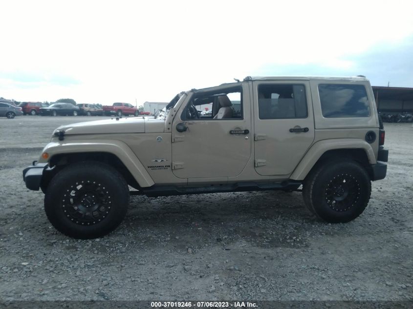 2016 JEEP WRANGLER UNLIMITED SAHARA - 1C4HJWEG8GL316909