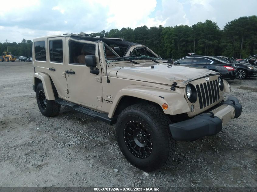 2016 JEEP WRANGLER UNLIMITED SAHARA - 1C4HJWEG8GL316909